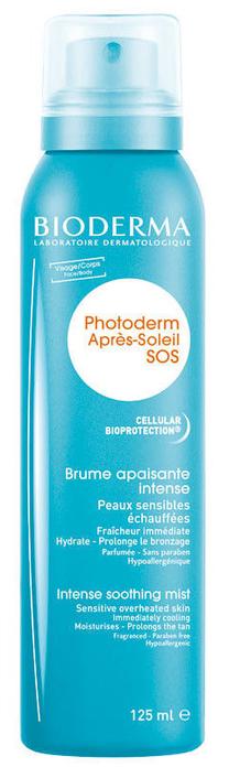 Purškiklis po deginimosi Bioderma Photoderm After-Sun SOS Intense Soothing, 125 ml