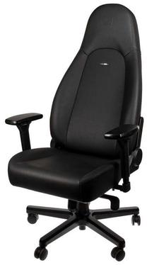 Игровой стул Noblechairs Icon, 49 x 52 x 128 - 138 см, черный цв.