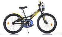Vaikiškas dviratis, vaikų Dino Bikes Batman BOTTARI.620-BT, juoda sp./geltona sp., 20"