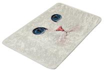 Vonios grindų kilimėlis Foutastic Blue Eyes 359CHL4165, dramblio kaulo sp./mėlyna sp., 60 cm x 40 cm