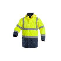 Darba jaka Sara Workwear Drogowiec 11-000102, zila krās./dzeltena krās., XL izmērs