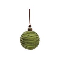 Eglītes rotājums Christmas Touch EBS340678, zaļa krās., 8 cm, stikls