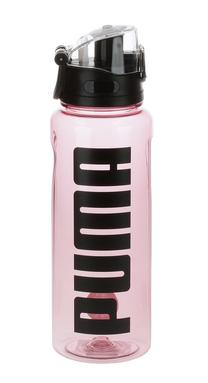 Поилки и шейкеры для спорта Puma TR Bottle Sportstyle, прозрачный цв./черный цв./розовый цв., пластик, 0.6 л