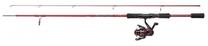 Spiningas Mitchell Tanager 2 1548590, 210 cm, 393 g, juoda sp./raudona sp.