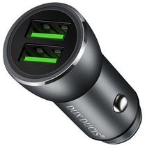 Automobilinis įkroviklis Dux Ducis CC1 Dual USB, 2 x USB, juoda sp.
