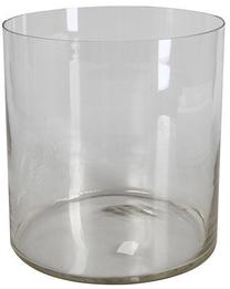Vaza Cylindrical, 26 cm, skaidri sp.