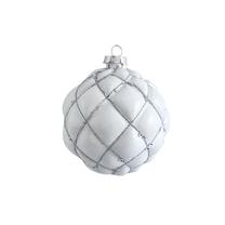 Eglītes rotājums Christmas Touch EBE340464, balta krās., 10 cm, stikls