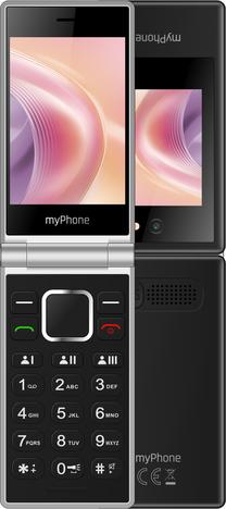 Mygtukinis telefonas MyPhone Tango 2 LTE, 128 MB, juoda sp., sidabro sp.