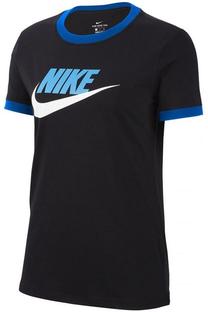 Футболка, для женщин Nike, черный цв., m