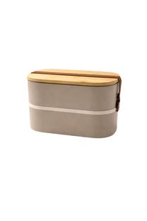 Konteiners pārtikai Hermia BU0035, 1 l, 18.5 cm x 14.5 cm, pelēka krās.