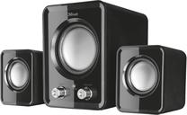 Kompiuterinė kolonėlė Trust Ziva Compact 2.1, juoda sp., 12 W