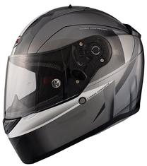 Motociklininko šalmas Shiro, M (57-58 cm), juoda sp.