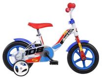 Vaikiškas dviratis, vaikų Dino Bikes 108 Sport BOTTARI.108L-0509, mėlyna sp./balta sp./juoda sp., 10"