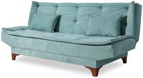 Sofa-lova Hanah Home Kelebek 867UNQ1343, šviesiai žalia sp., 85 x 190 cm x 85 cm