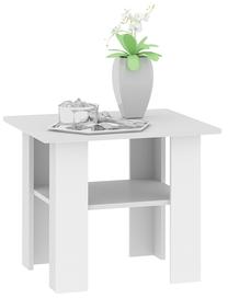 Kavos staliukas Tuckano Basic, balta sp., 55 cm x 55 cm x 43 cm
