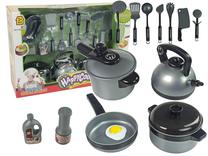 Наборы для игровой кухни Lean Toys Happy Cook LT9419, серый цв.