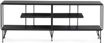 ТВ стол Kalune Design Eze, антрацитовый цв., 30 см x 120 см x 44.5 см
