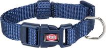 Kaklasiksna suņiem Trixie Premium, zilimelns krās., 150 - 250 mm x 10 mm, XXS-XS