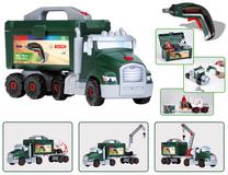 Детский набор инструментов Klein Bosch Tool Truck Ixolino II, зеленый цв./серый цв.