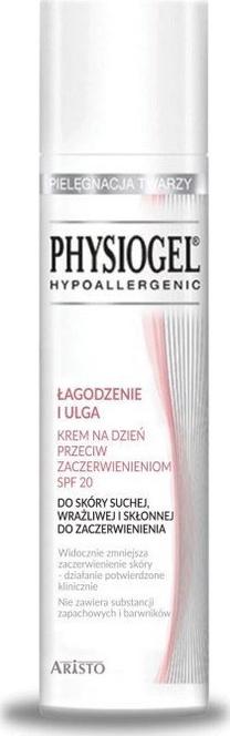 Dieninis veido kremas Physiogel Soothing And Relief, 40 ml, SPF 20