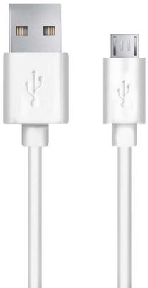 Laidas Esperanza USB 2.0 A male, Micro USB male, 1 m, balta sp.