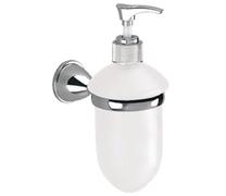Sieninis skysto muilo dozatorius Gedy Genziana GE80, balta sp./chromo sp., 1.4 l