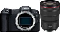 Bezspoguļa kamera Canon EOS R8 + RF 24-70mm 2.8 L IS USM, melna krās.