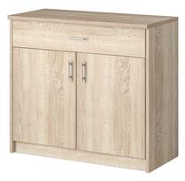 Komoda Idzczak Meble 1S2D, ąžuolo sp., 85 cm x 41 cm x 86 cm