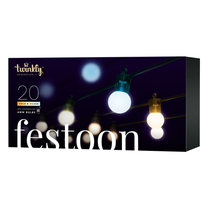 Lempučių girlianda Twinkly Festoon, 10 m, aukso sp., 20 LED