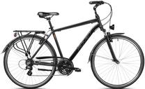 Dviratis turistinis Romet Wagant 1, 28 ", 19" rėmas, juoda sp./oranžinė sp.
