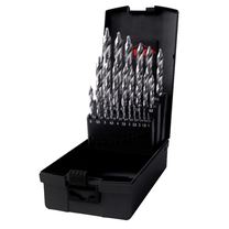 Grąžtų komplektas Ruko 259215, medienai/plienui/plastikas, hss-g, cilindrinis, 1 mm