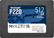 Kõvaketas (SSD) Patriot P220S512G25, 2.5", 512 GB