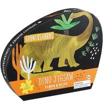 Dėlionė Dino Brontosaurus, 33 cm x 38 cm, 20 vnt., įvairių spalvų