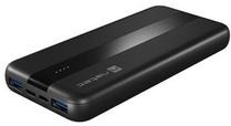 Lādētājs-akumulators (Power bank) Natec Trevi Slim Q, 10000 mAh, melna krās.