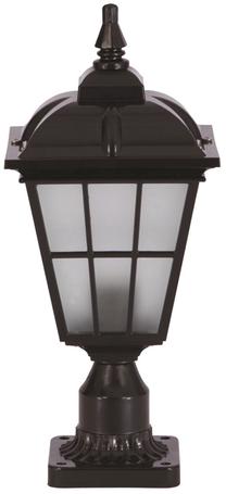 Brīvi stāvošs āra gaismeklis Opviq BSU-68183-BSY-K, 60W, E27, IP65, melna krās., 20 cm x 45 cm