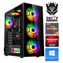 Stacionārs dators Intop RM88853WH AMD Ryzen 7 5700G, DDR4 8 GB, SSD 500 GB, AMD Radeon Graphics Dynamic, Windows 11 Home