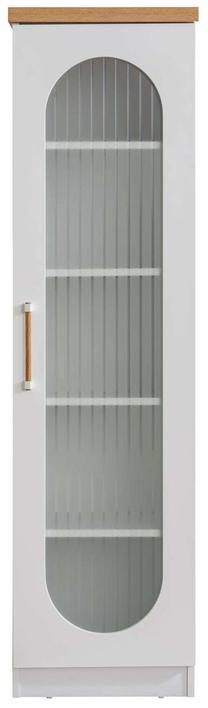 Vitrina Kalune Design Vita 249HRV1105, balta sp., 38 cm x 47 cm x 171 cm