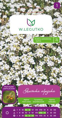Sėklos alpiniai vaistučiai WHITE, 0.3 g