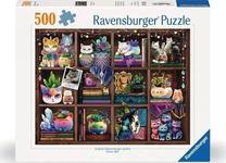 Пазл Ravensburger Cubby Cats And Succulents, 36 см x 49 см, 500 шт., многоцветный