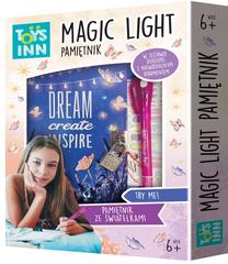 Vaikiškas dienoraštis Stnux Diary Magic Light Dreams, įvairių spalvų