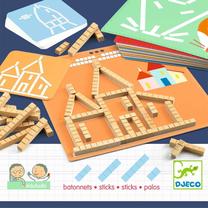 Stalo žaidimas Djeco Sticks DJ08356, EN