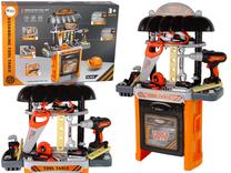Детский набор инструментов Tools Set 13468, черный цв./oранжевый цв.