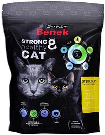 Sausas kačių maistas Super Benek Strong & Healthy, vištiena, 0.4 kg
