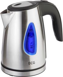 Elektriskā tējkanna ECG RK 1040, 1 l, melns krās./nerūsējošā tērauda krās.