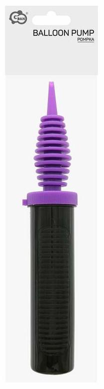 Õhupalli pump universaalne GoDan, must v./violetne v.