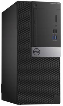 Stacionarus kompiuteris Dell OptiPlex 7040 MT, atnaujintas Intel® Core™ i7-6700, 1012 GB, DDR4 16 GB, SSD+HDD 512 GB 500 GB, Nvidia GeForce GTX 1650 4 GB GDDR5, Windows 10 Pro RM30932