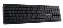 Vadu datora tastatūra Modecom, melna krās.