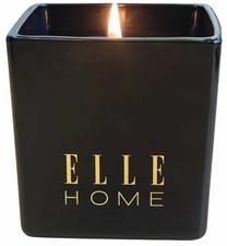 Žvakė, aromatinė Elle Home Dark Rose, 40 h, 215 g, juoda sp.