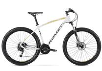 Dviratis kalnų Romet Rambler R7.3, 27.5 ", 18" rėmas, aukso sp./balta sp.