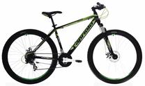 Dviratis kalnų Capriolo Oxygen, 26 ", 18" rėmas, juoda sp./žalia sp.
